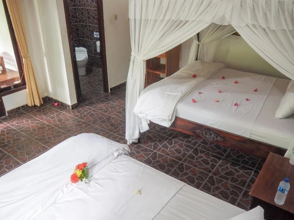 Another angle of the beds in the Family Room