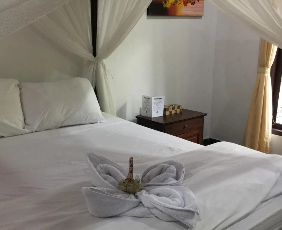Bed decoration in the Standard Room