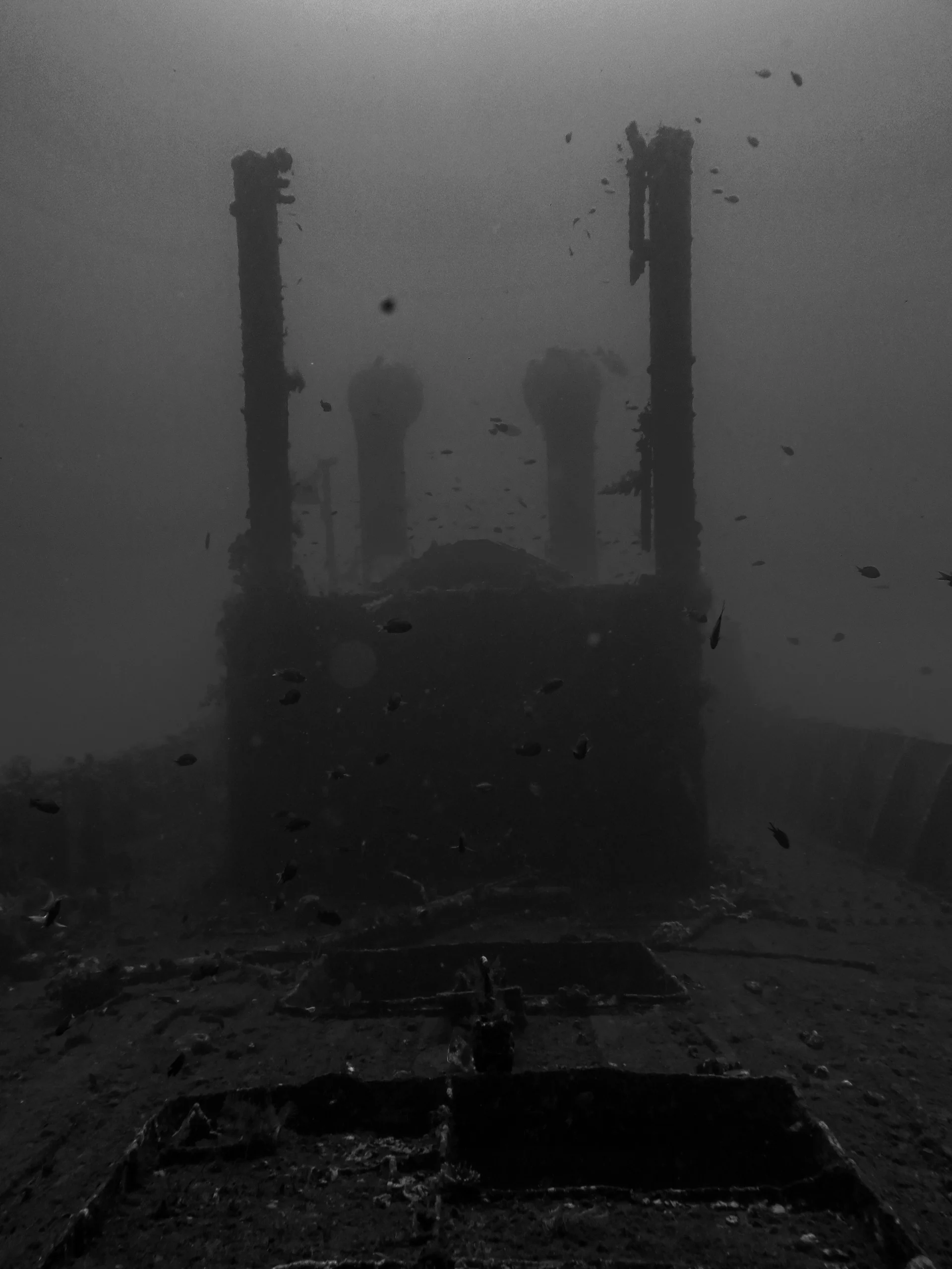 Boga Wreck silhouette in Kubu, Bali