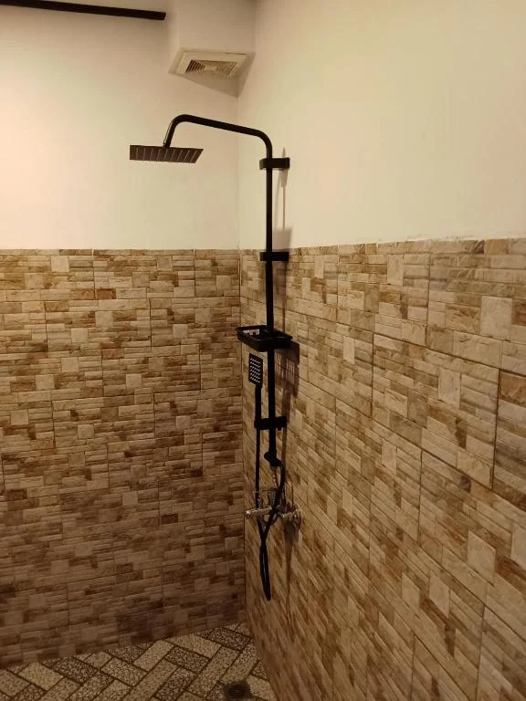 Shower in the Poolview Deluxe bathroom